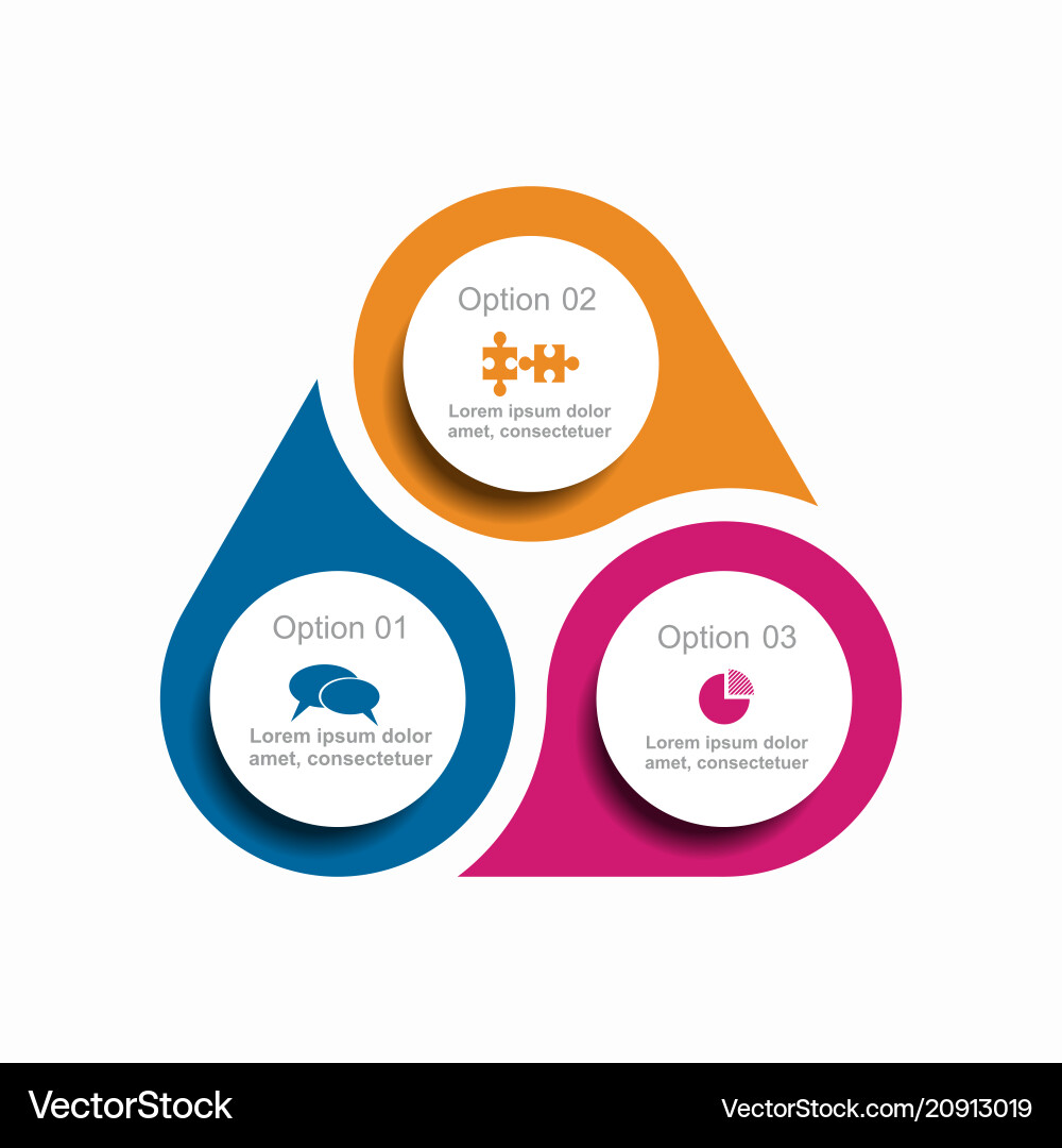 Workflow Diagram Template Vector Image