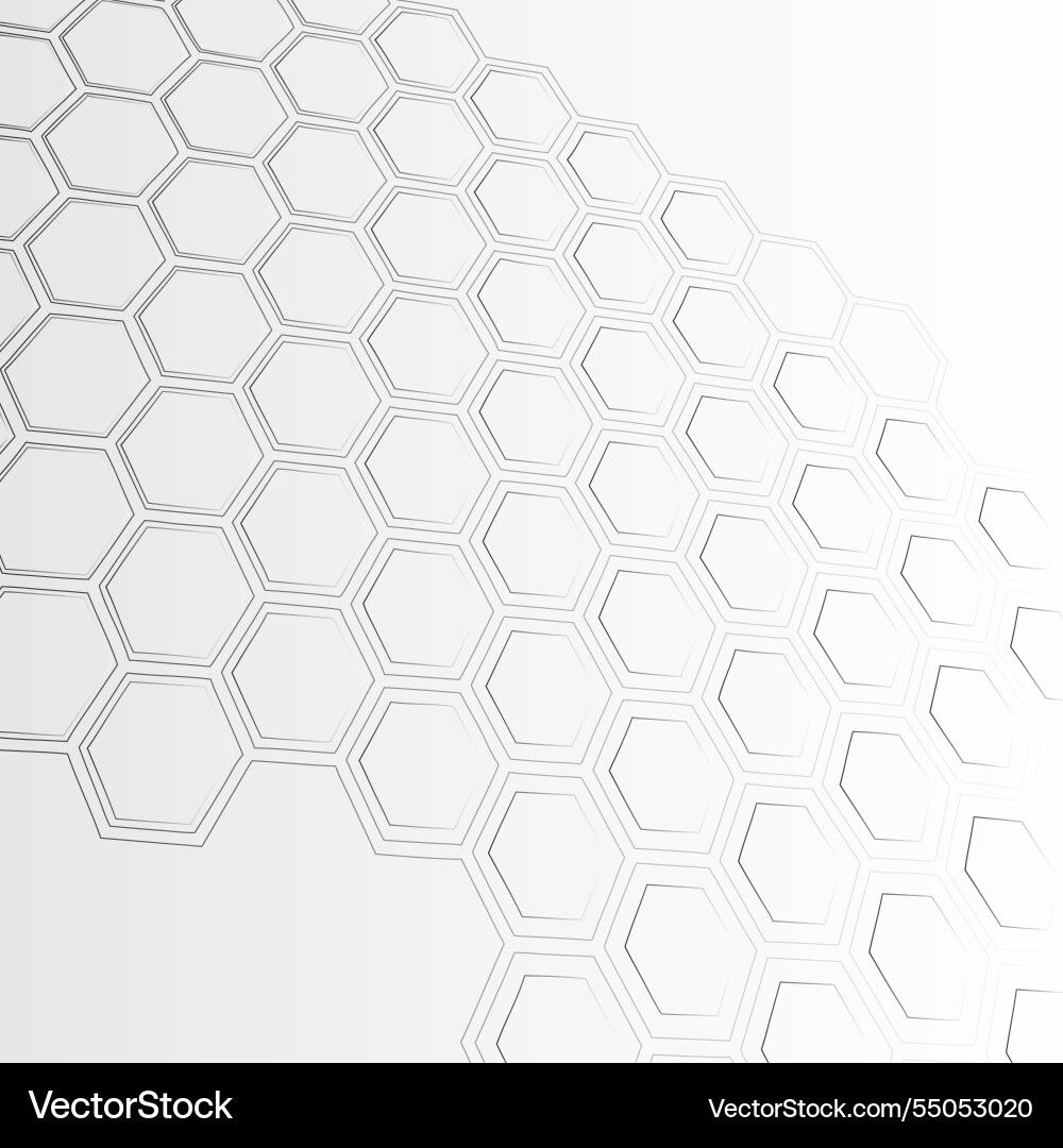 Abstract geometric pattern of interlocking hexagon Abstract geometric pattern of interlocking hexagon vector image