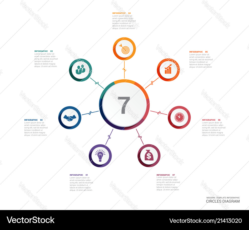 Area chart diagram data elements for template Area chart diagram data elements for template vector image
