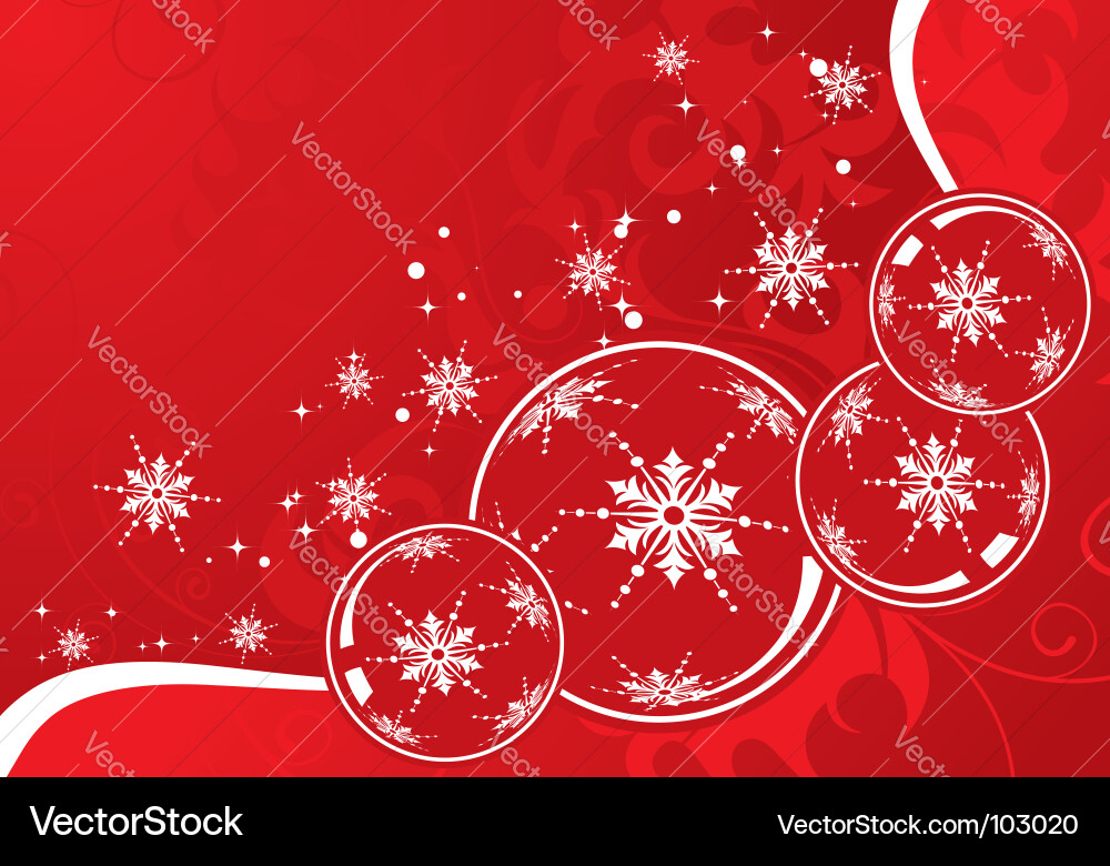 Christmas background Vector Image