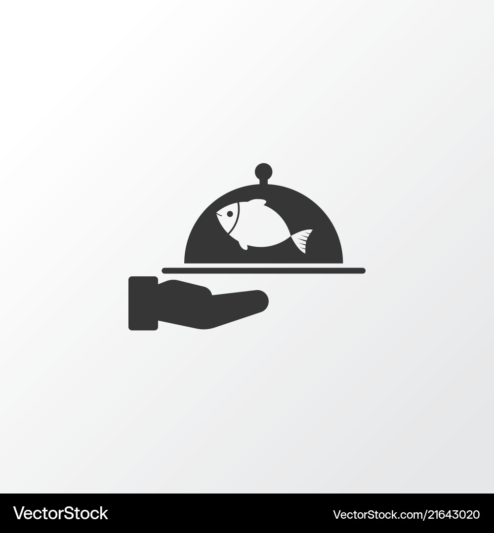 Spacing icon symbol premium quality isolated fish Spacing icon symbol premium quality isolated fish vector image