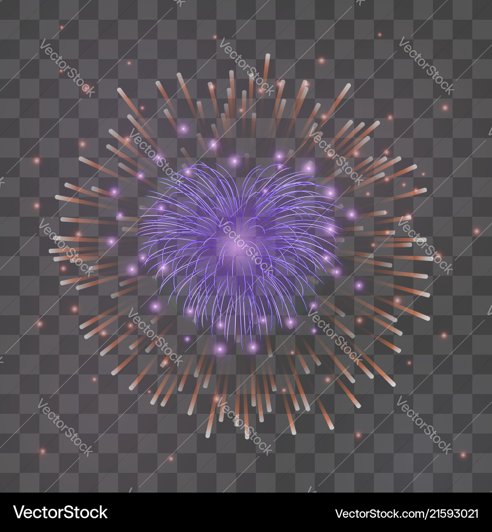 Schönes Herzfeuerwerk rot romantisches Feuerwerk Schönes Herzfeuerwerk rot romantisches Feuerwerk vektorbild