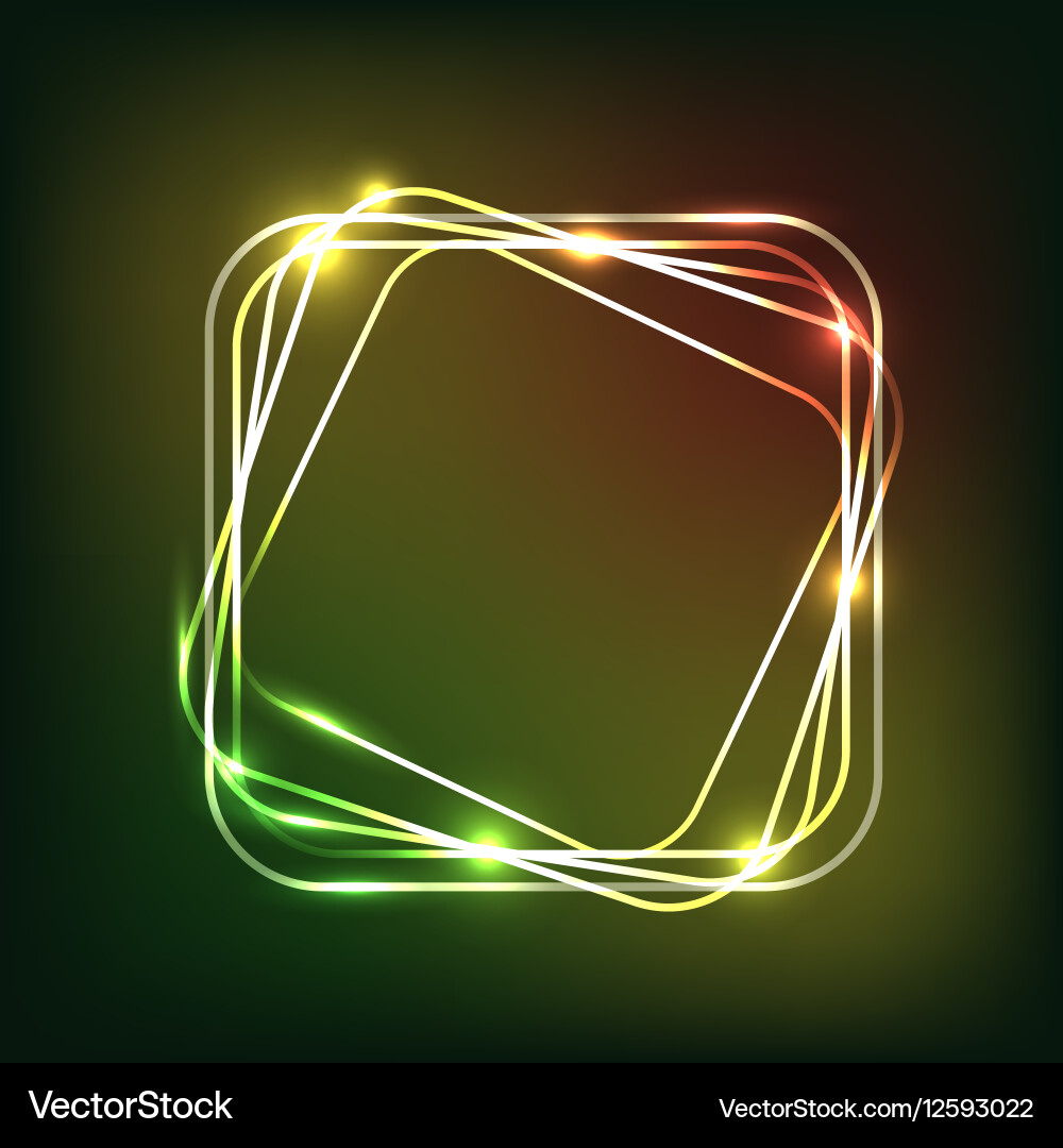 Abstract colorful neon background with rounded Abstract colorful neon background with rounded vector image