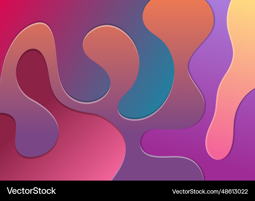 Abstract gradient background with 3d Abstract gradient background with 3d vector image