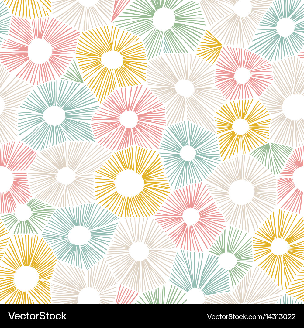 Geometric Triangle Pattern vector image