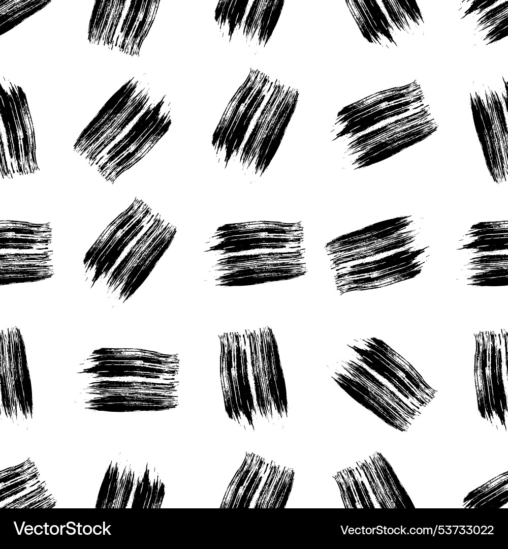 Seamless pattern with hand drawn scribble smears Seamless pattern with hand drawn scribble smears vector image