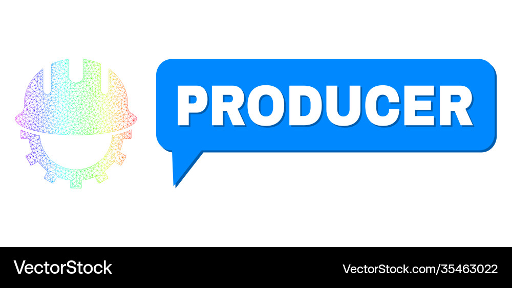 Spectrum mesh gradient development hardhat icon Spectrum mesh gradient development hardhat icon vector image