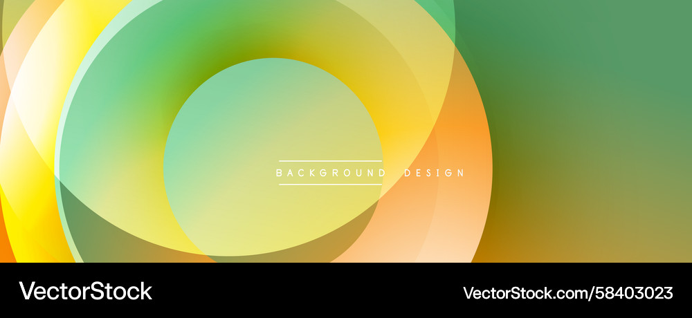 Abstract layers create vibrant flowing design Vector Image