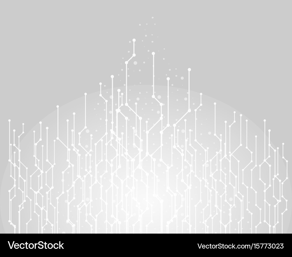 Abstract Tech Connection Background vector image