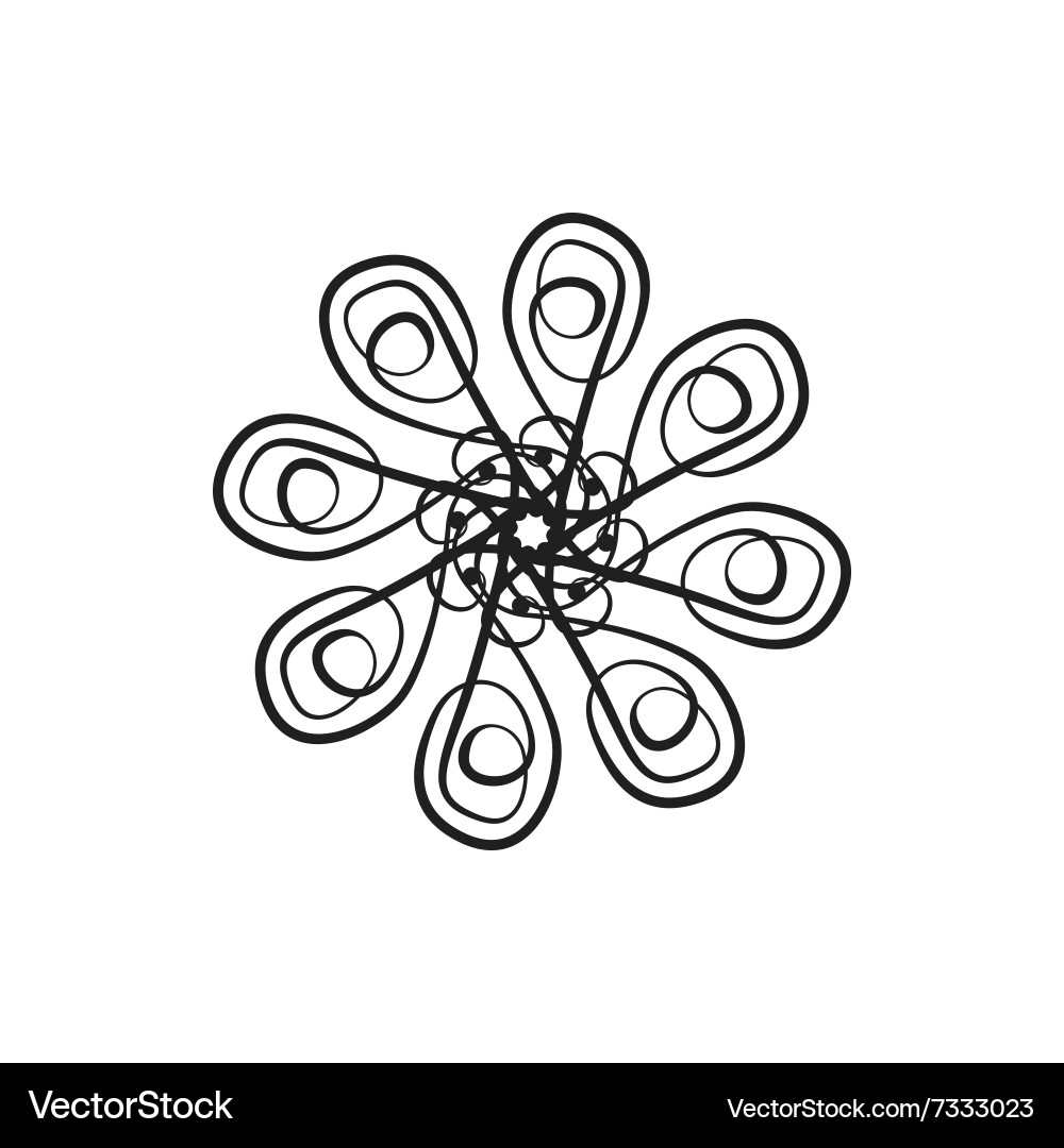 Design element on a white background vector image