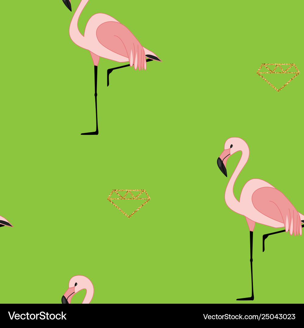 Flamingo mit tropischen Blättern Muster Flamingo mit tropischen Blättern Muster vektorbild