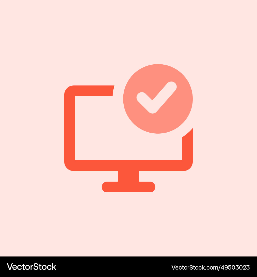 Managing tasks and to-do lists on computer vector image