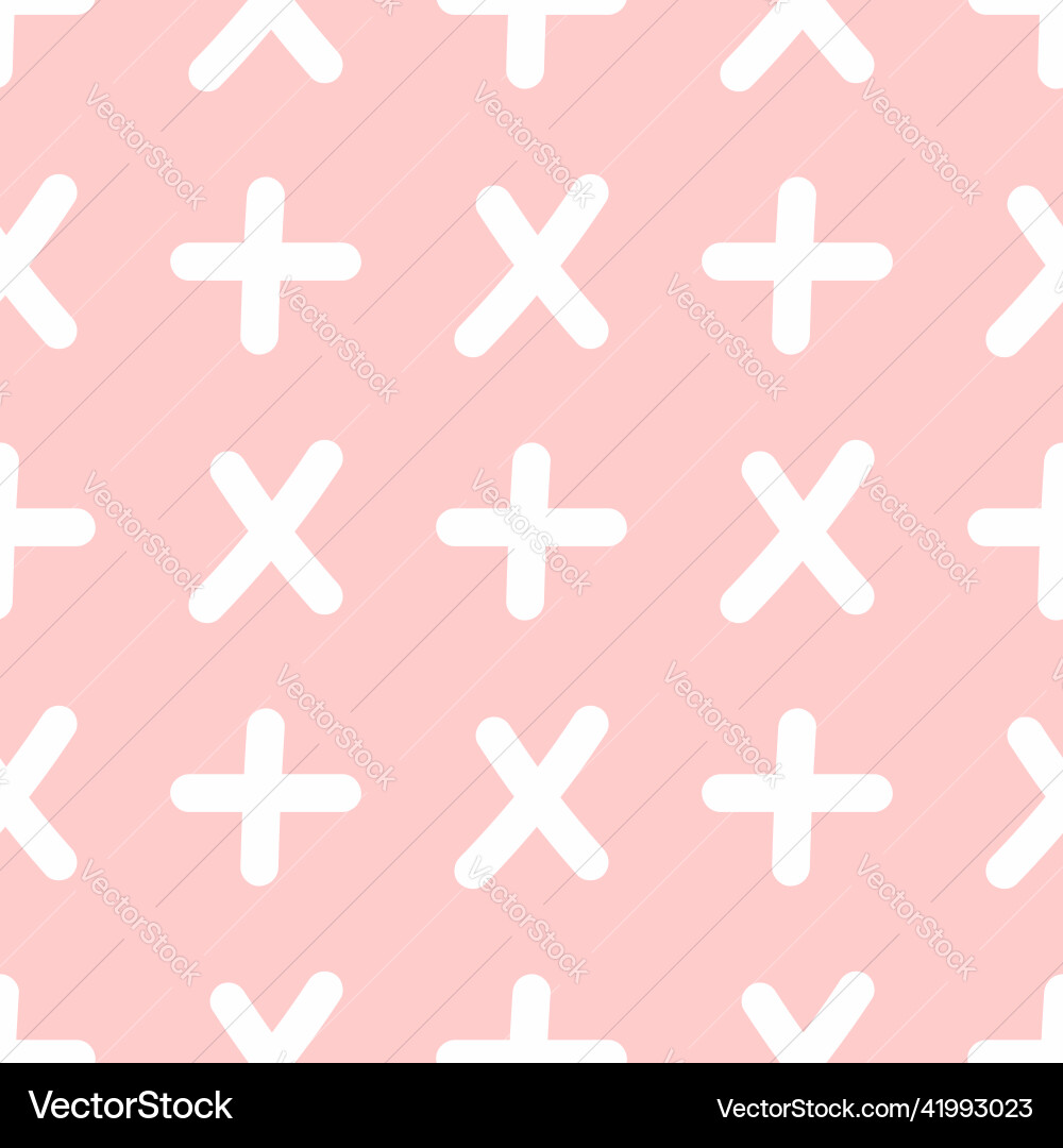Simple seamless pattern with repeating white Simple seamless pattern with repeating white vector image