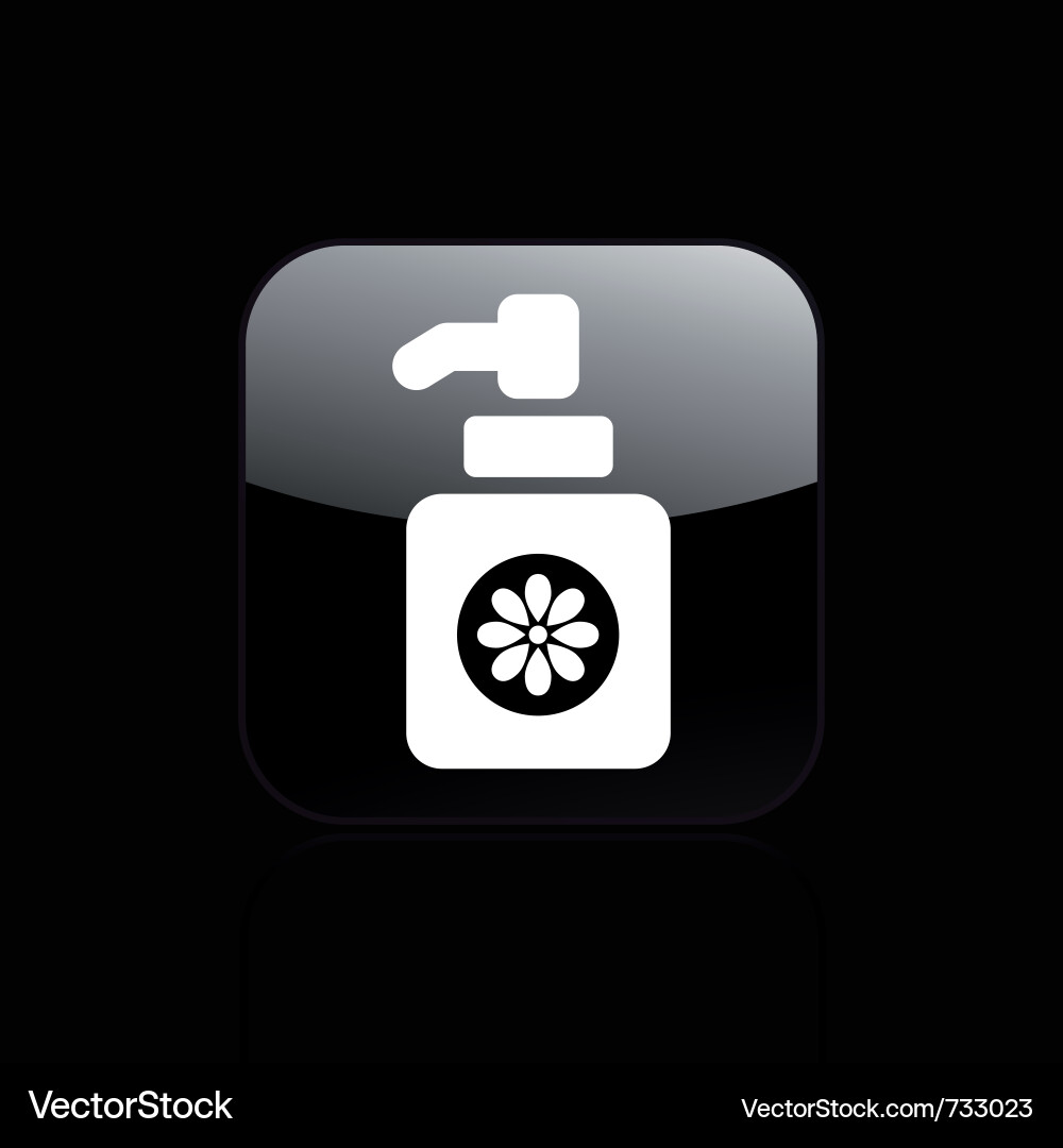 Soap Dispenser Icon Vector Image