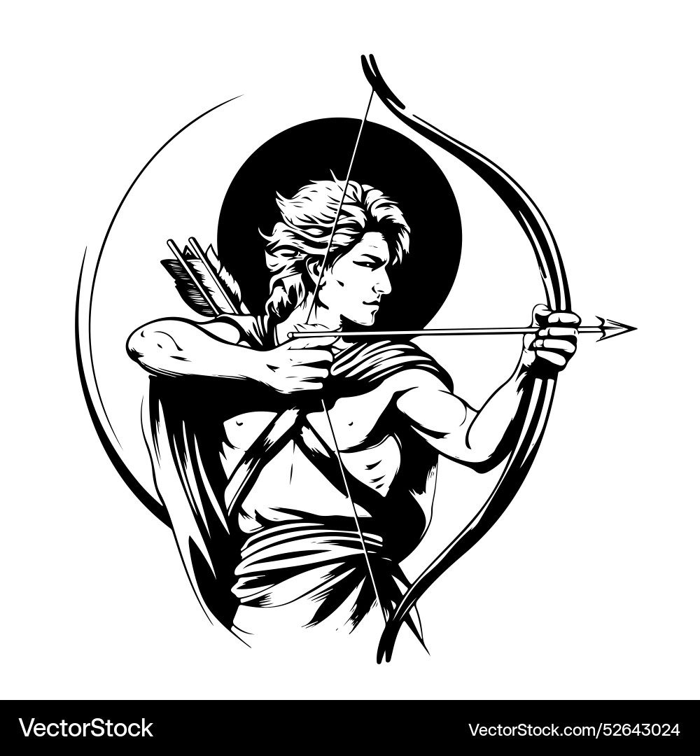 Centaurs Brush Drawing Based Royalty Free Vector Image Centaurs Brush Drawing Based Royalty Free Vector Image