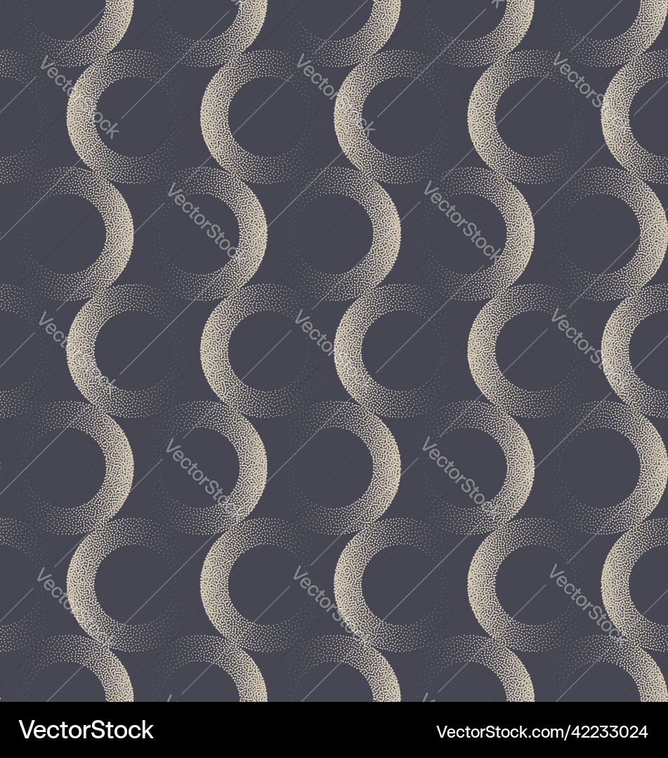 Faded Circle Pattern - Retro Texture vector image