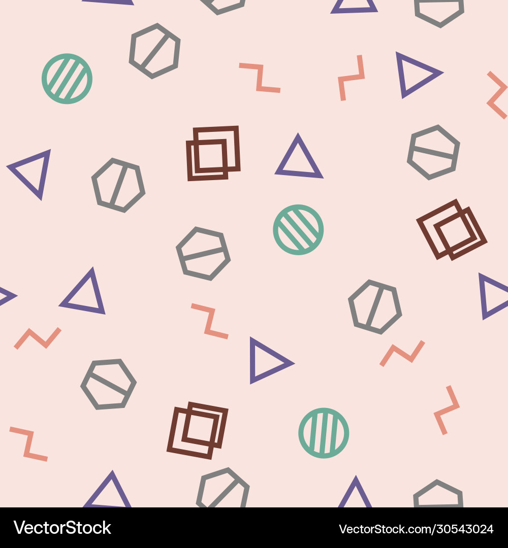 Seamless abstract pattern with geometric shapes Seamless abstract pattern with geometric shapes vector image