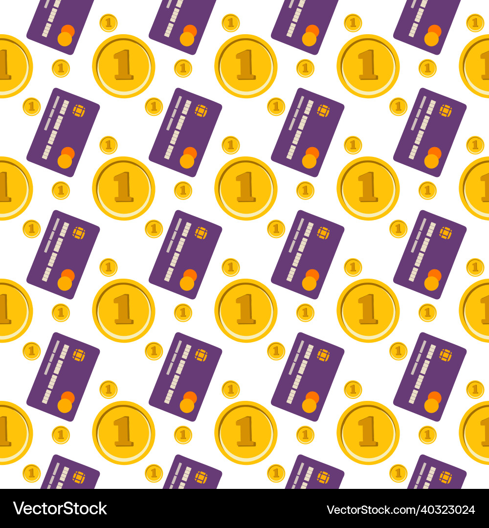 Seamless pattern with of terminal Vector Image