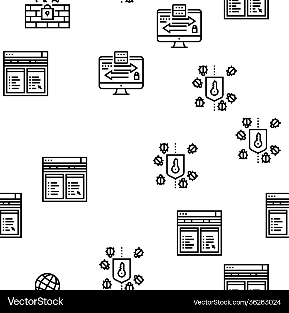 Ssh sftp Dateiübertragung Protokoll Icons gesetzt Ssh sftp Dateiübertragung Protokoll Icons gesetzt vektorbild