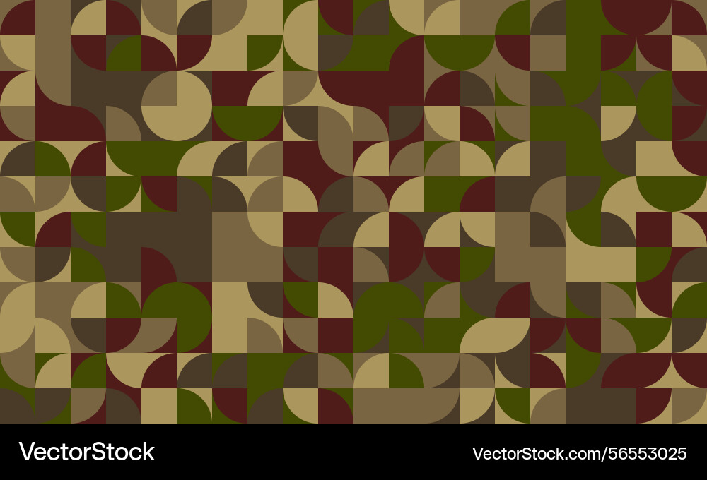Abstract geometric pattern earthy tones create Abstract geometric pattern earthy tones create Vector Image