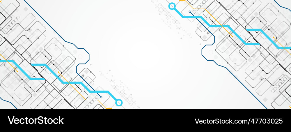 Abstract horizontal technology background Abstract horizontal technology background vector image