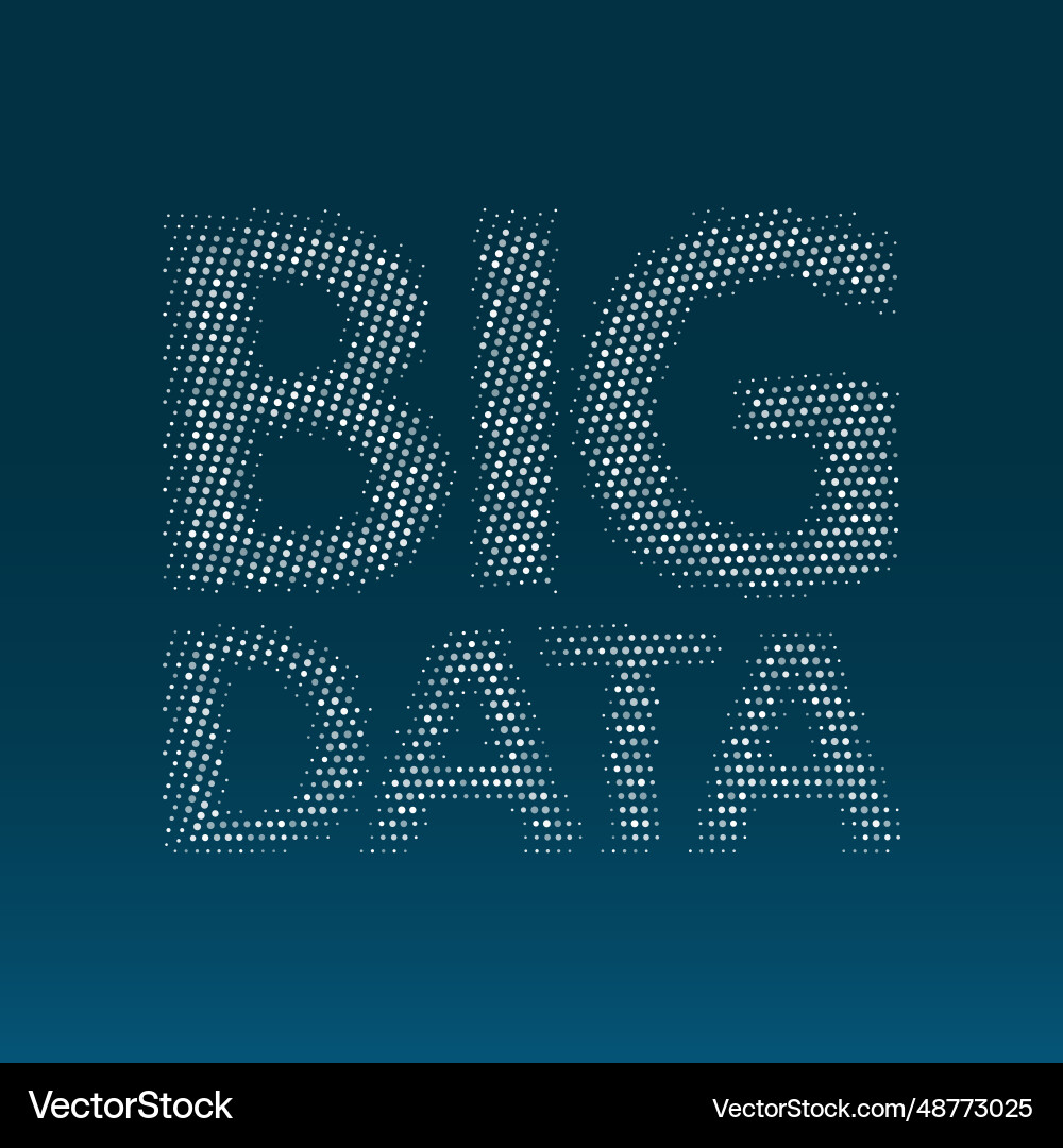 Big data code representation vector image