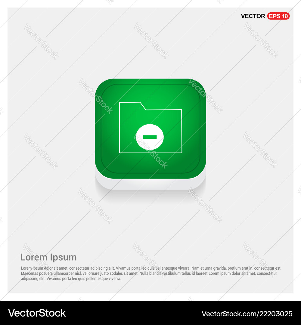 Computer folder icon vector image