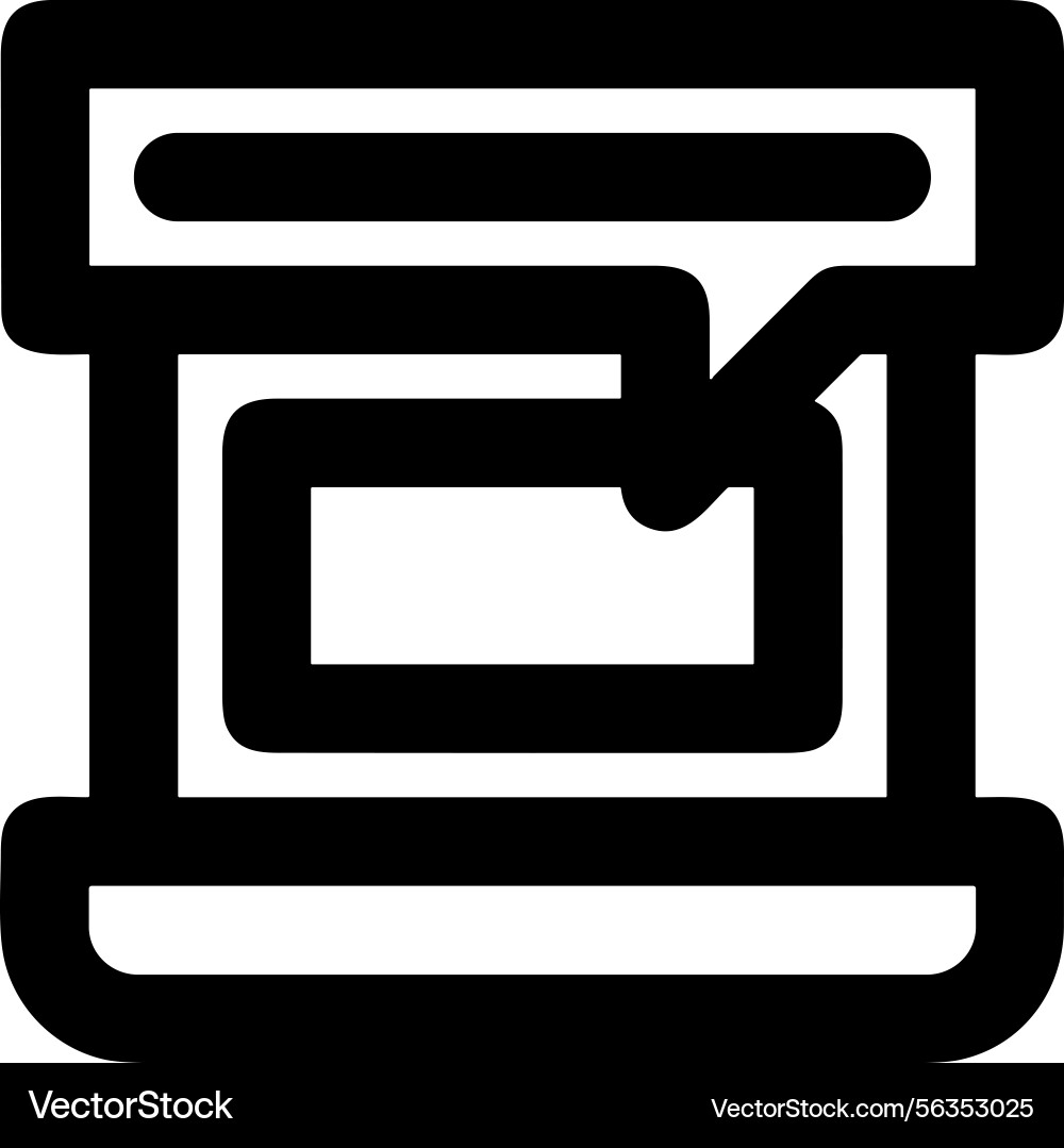 Computer icon symbol image Computer icon symbol image Vector Image