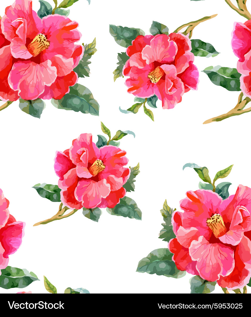 Floral and decorative background design Vector Image