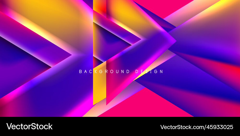 Futuristic triangle abstract background Futuristic triangle abstract background Vector Image