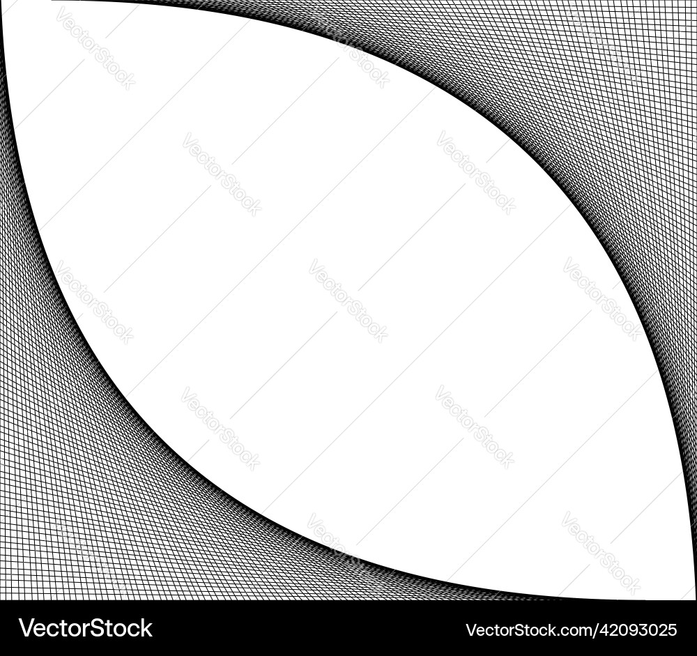 Netting intersecting lines grid mesh corners Netting intersecting lines grid mesh corners vector image
