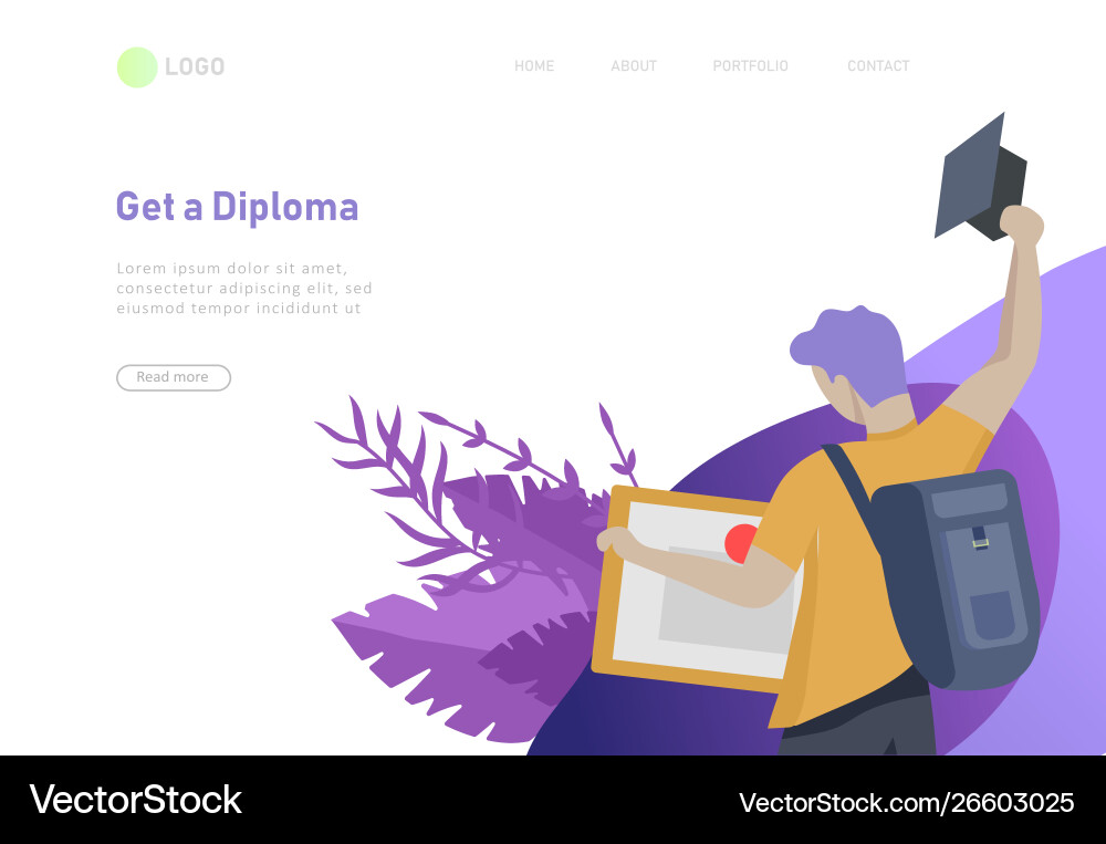 Set web page design templates with relaxed Set web page design templates with relaxed vector image