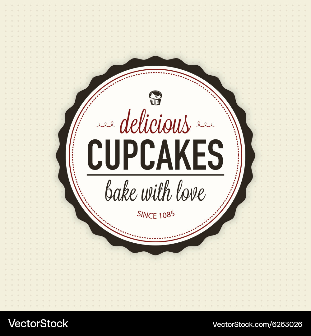 Bakery object Vector Image