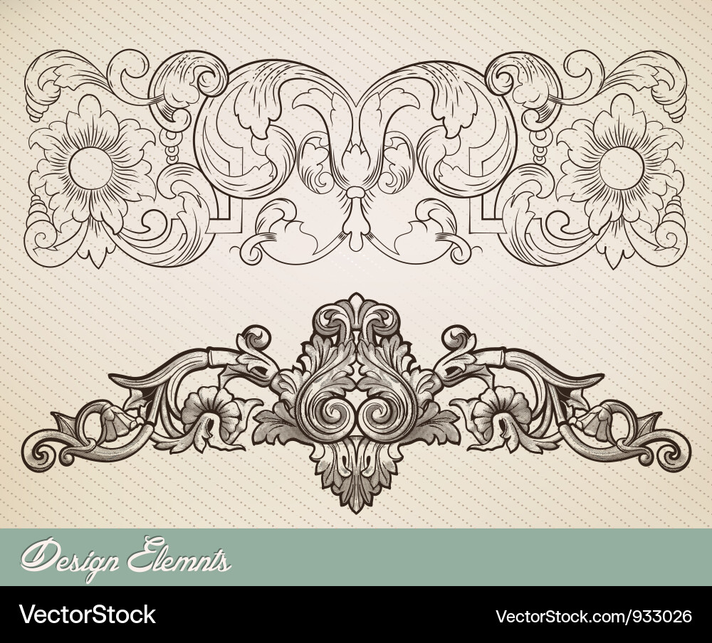 Border resize vector image