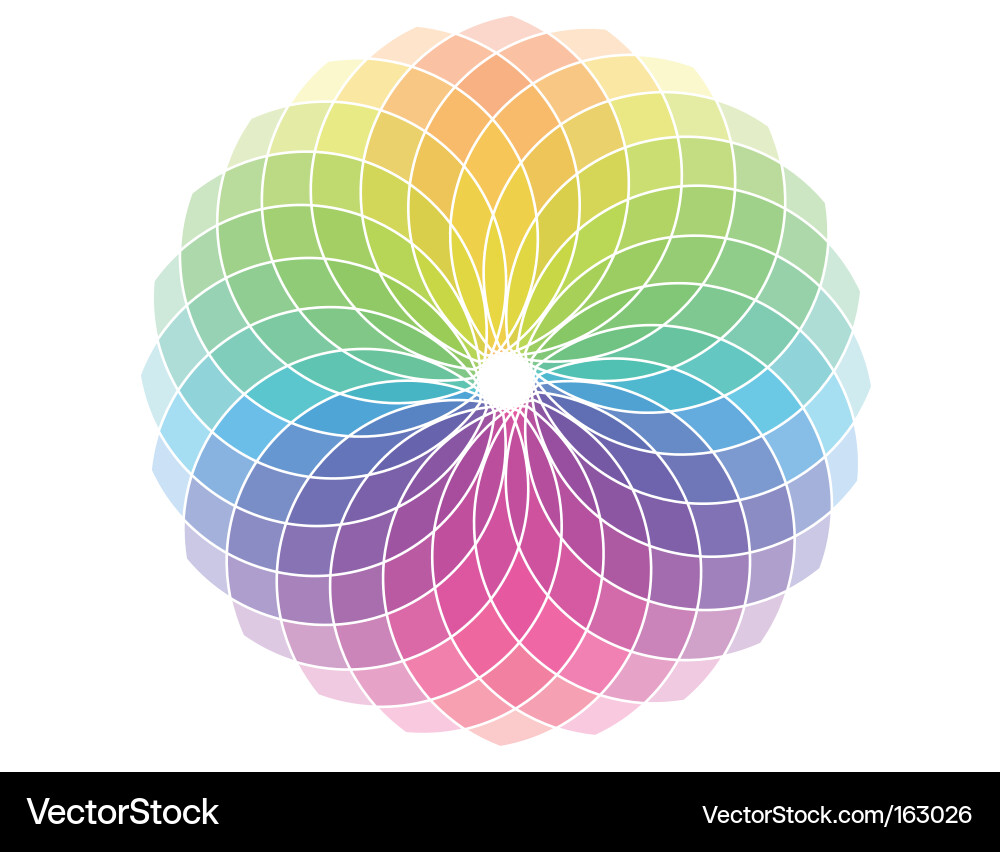 Chromatic Spectrum Vector Image