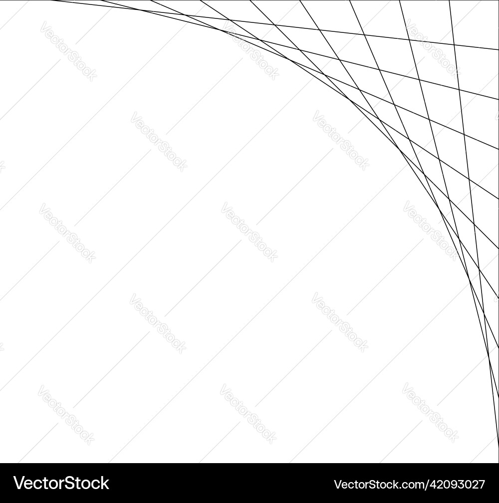 Netting intersecting lines grid mesh corners Netting intersecting lines grid mesh corners Vector Image