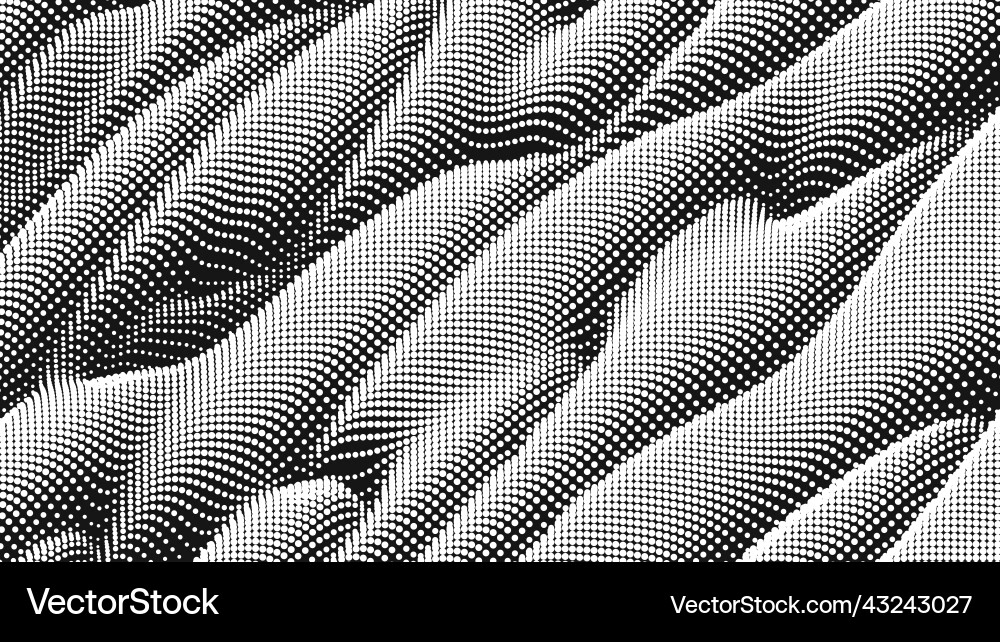 Point wave noise texture abstract dot background Point wave noise texture abstract dot background vector image