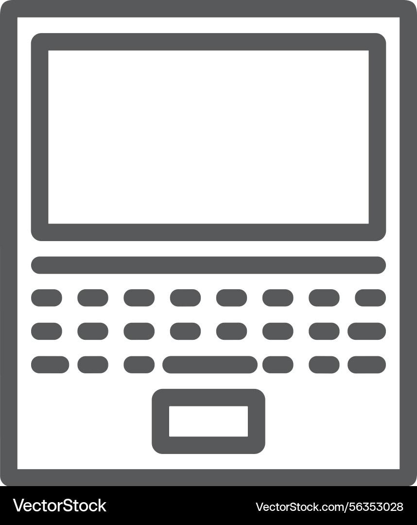 Computer icon symbol image Vector Image