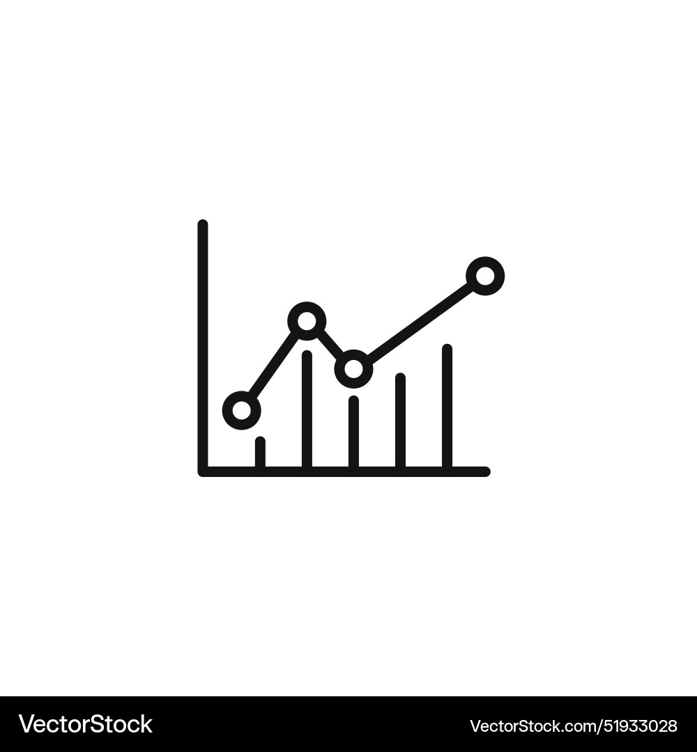 Data stats icon ideal for performance analytics Data stats icon ideal for performance analytics vector image