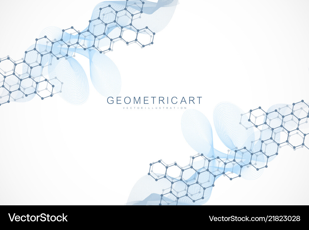 Geometric abstract background with connected line Geometric abstract background with connected line vector image