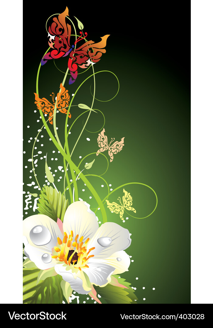 Spring background Vector Image