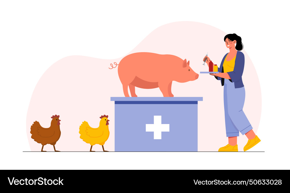 Veterinärer Frauenbegriff Veterinärer Frauenbegriff vektorbild
