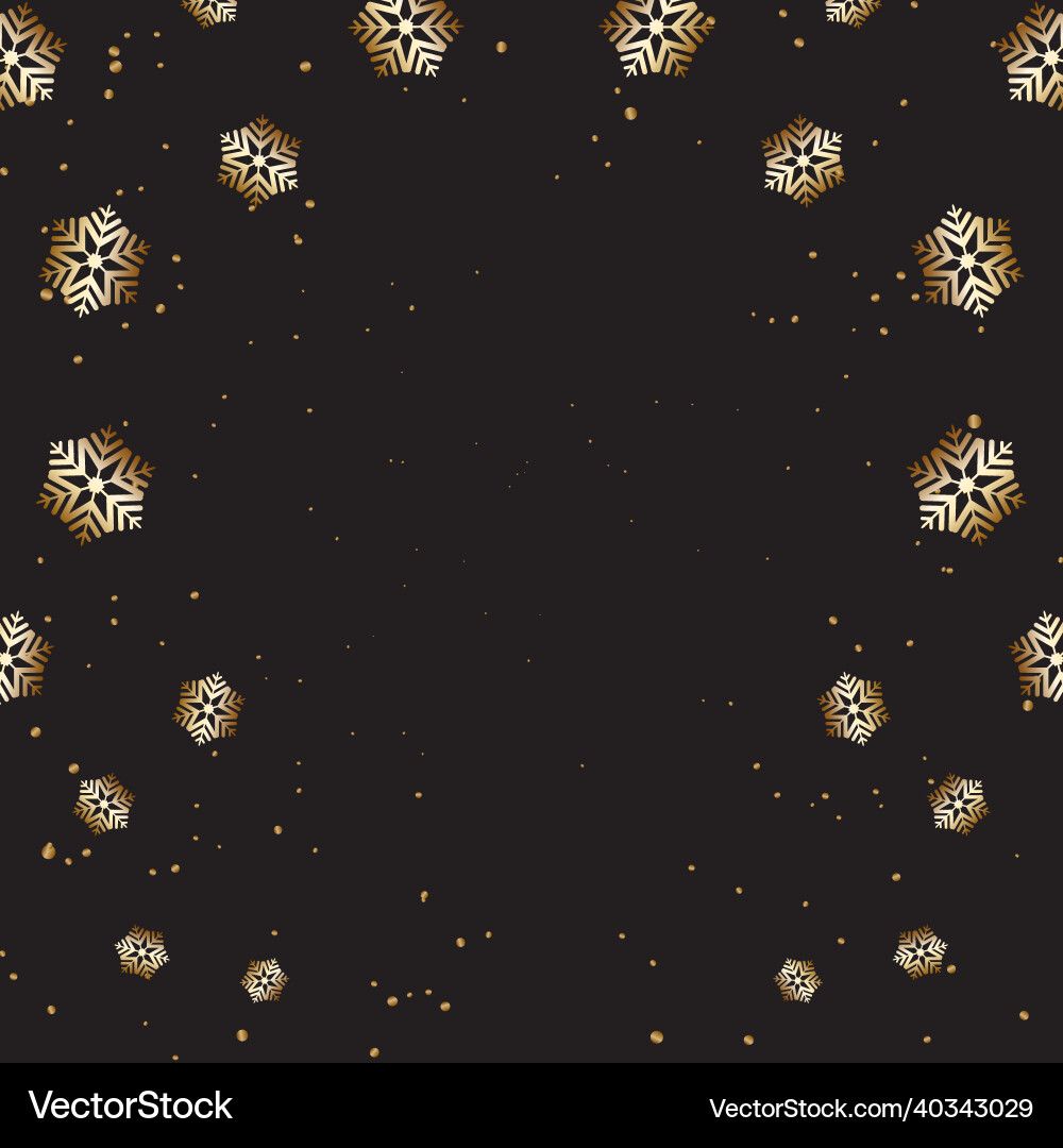 Christmas background with snowflake design vector image