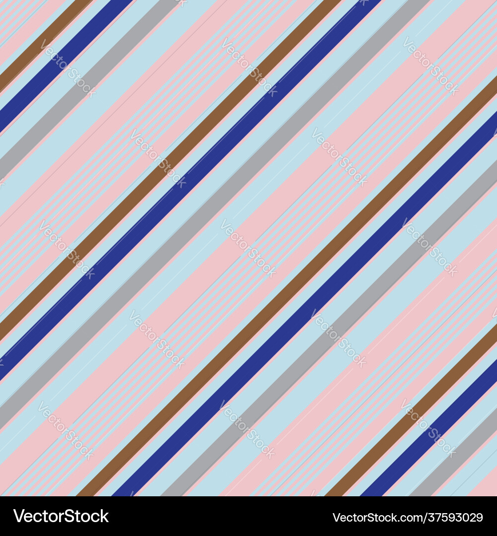 Colourful Diagonal Stripe Pattern vector image