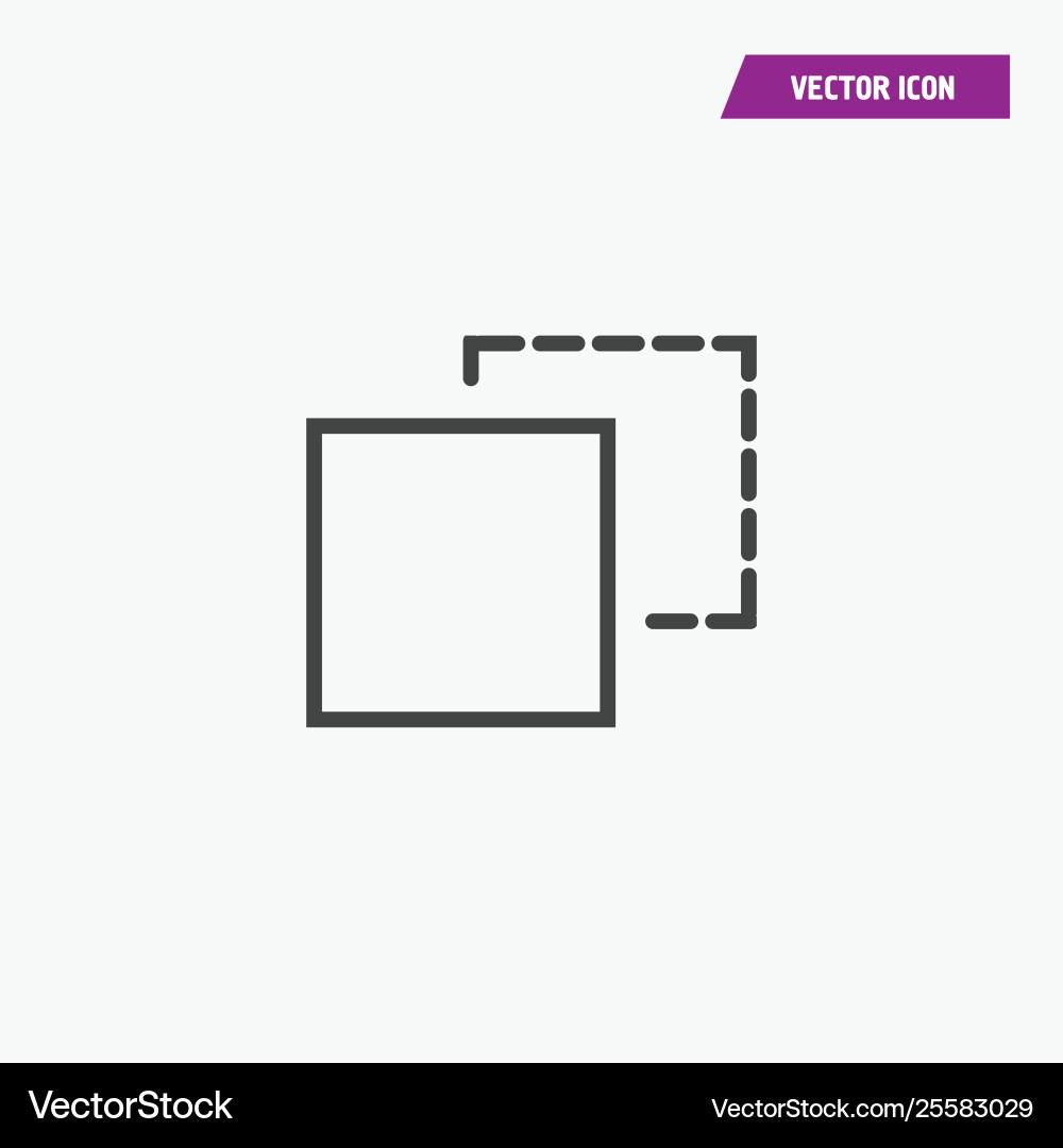 Image resize icon isolated Vector Image