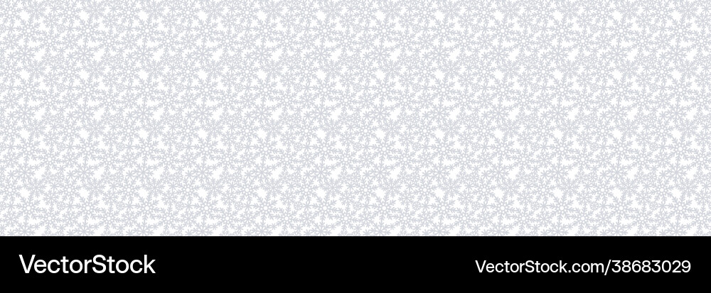 Long rectangular background with snowflakes Long rectangular background with snowflakes vector image