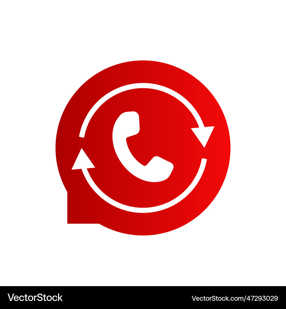 Rufen Sie das Symbol des Anrufs an Rufen Sie das Symbol des Anrufs an vektorbild