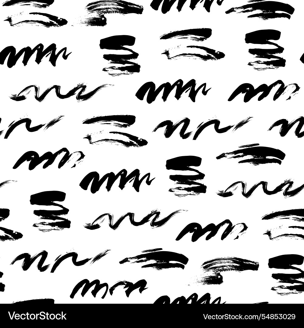 Seamless pattern with abstract textured strokes Seamless pattern with abstract textured strokes vector image