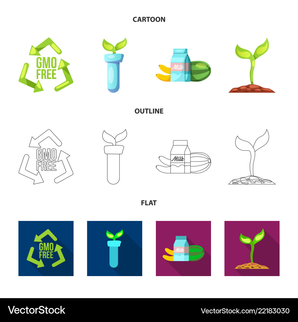 Isolated object of and logo collection Isolated object of and logo collection vector image