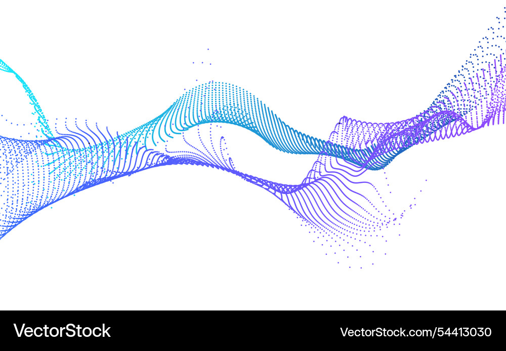 Point particle flow from Point particle flow from vector image